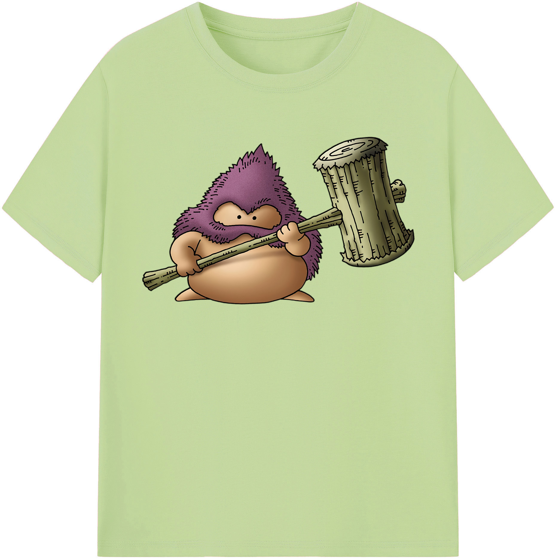 （画像用） ドラゴンクエスト Doragon Kuesuto Dragon Quest 綿100％半袖Tシャツ（フロントプリント）
